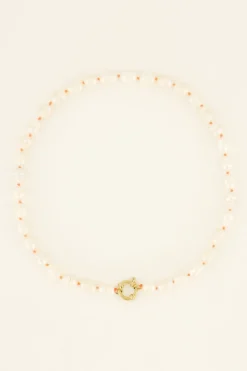 Collier Casa Fiore De Perles Orange