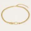 Collier Chaîne Iconic Avec Gros Fermoir