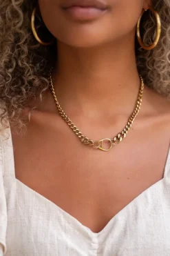 Collier Chaîne Iconic Avec Gros Fermoir