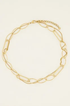 Collier Chaînes Deux Rangs