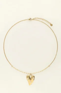Collier Coeur à Perles
