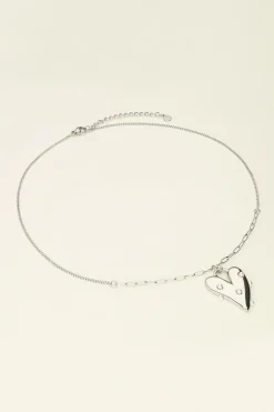 Collier Coeur à Perles