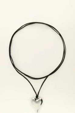 Collier Cordon à Coeur