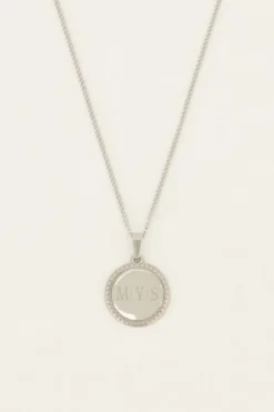 Collier Court Et Médaillon à Graver Atelier