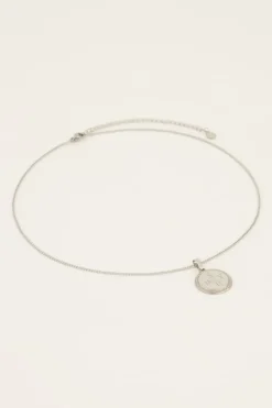 Collier Court Et Médaillon à Graver Atelier