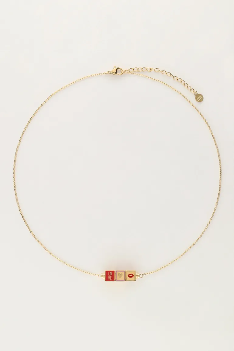 Collier Cubes "New York"