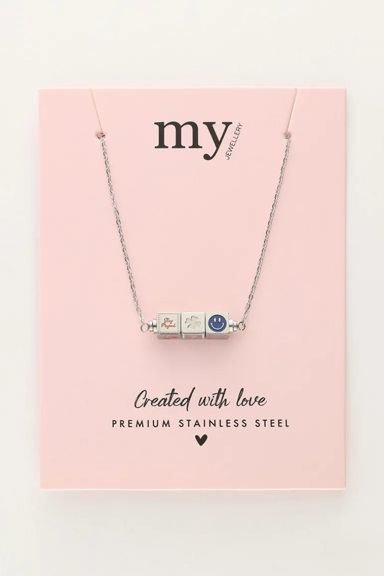 Collier Cubes "New York"
