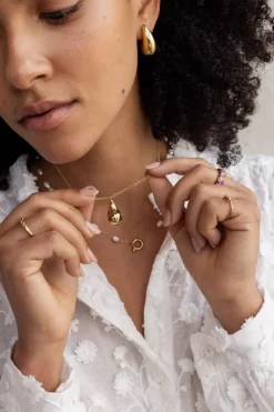 Collier Fin Avec Petite Goutte