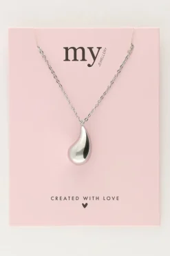 Collier Fin Avec Petite Goutte