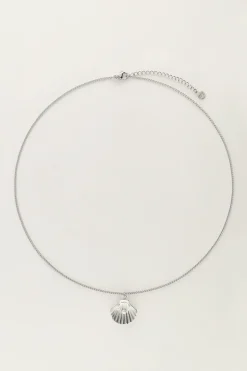 Collier Fin Océan Avec Coquillage Et Perle