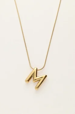 Collier Initiale Lettre Ballon