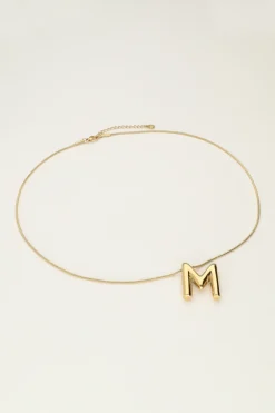 Collier Initiale Lettre Ballon