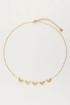 Collier Minimaliste Avec Papillons