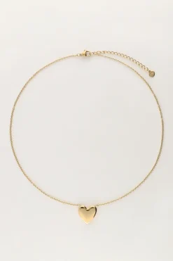 Collier Minimaliste Avec Cœur