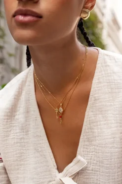 Collier Minimaliste Vintage Avec Clé