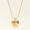 Collier Pendentif Cœur & Pierres Colorées Universe