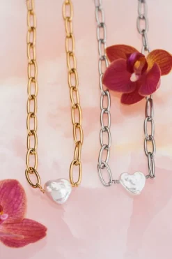 Collier Shapes Avec Cœur