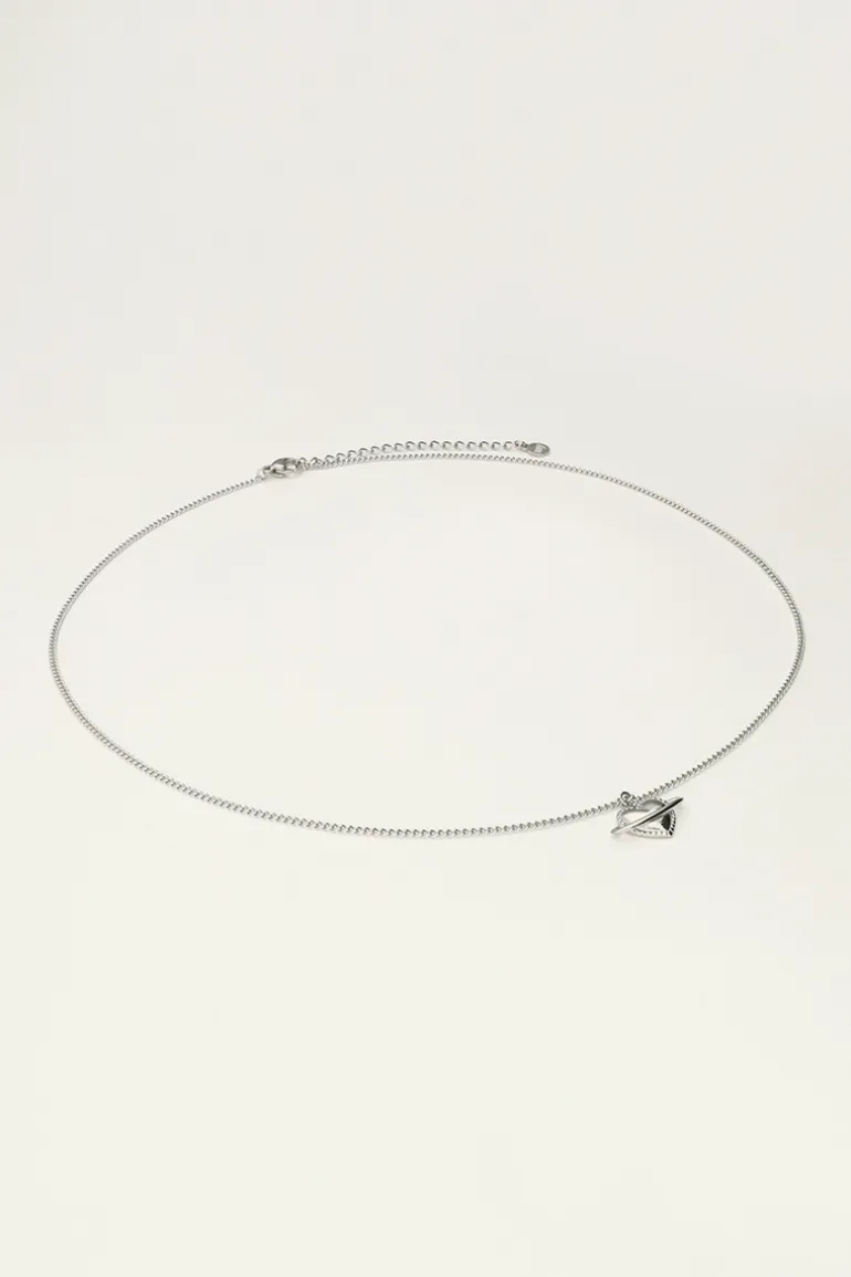 Collier Starry Avec Planète En Forme De Coeur