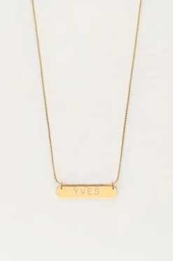 Collier étiquette Atelier