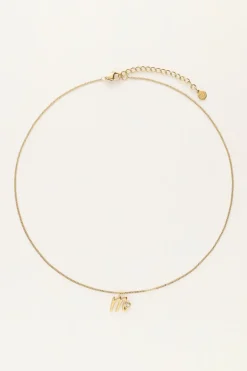 Collier Vintage Avec Initiale