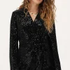 Combinaison Noire à Paillettes