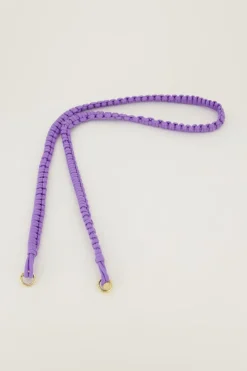 Corde De Téléphone Tressé Mauve