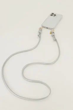 Cordon De Téléphone Argenté