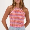 Débardeur En Crochet Multicolore