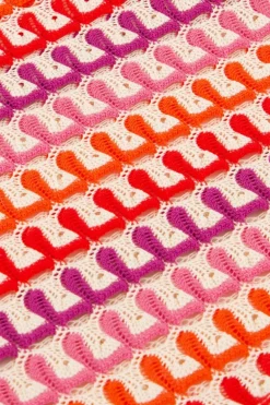 Débardeur En Crochet Multicolore