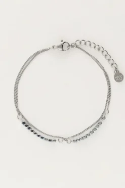 Double Bracelet Avec Carrés