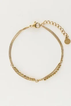 Double Bracelet Avec Carrés