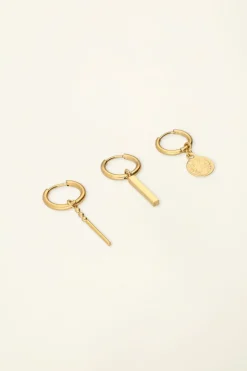 Ensemble De Boucles D'oreilles Médaillon