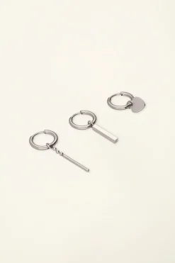 Ensemble De Boucles D'oreilles Coeur