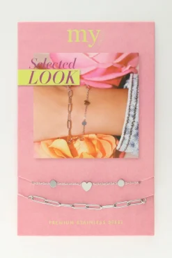 Ensemble De Bracelets Chaîne