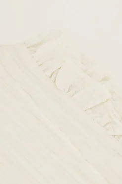 Haut Blanc à Volants