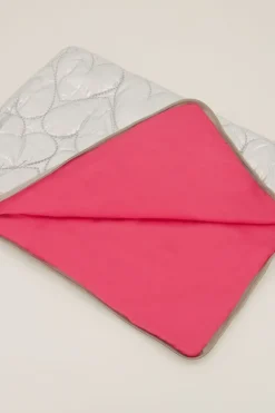 Housse Pour Ordinateur Argentée Avec Motif Coeur