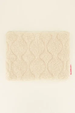 Housse Pour Ordinateur Teddy Beige Avec Motif