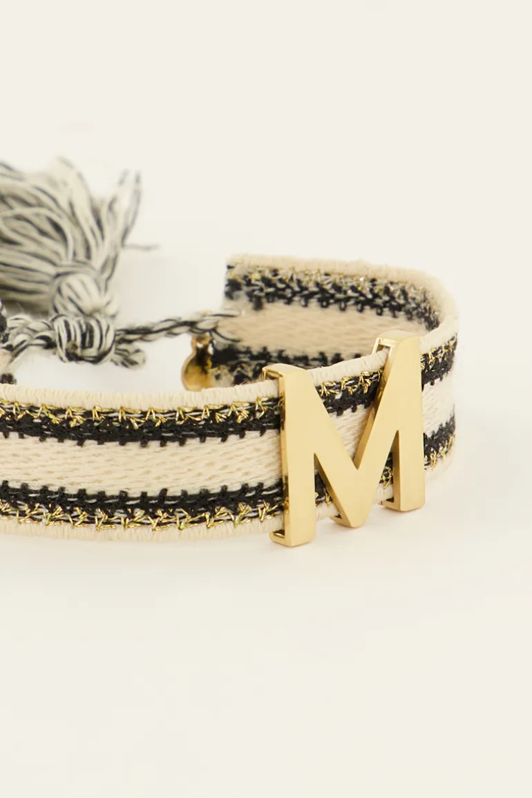 Initiale Pour Bracelet Bohème