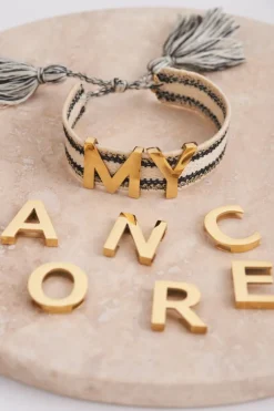 Initiale Pour Bracelet Bohème
