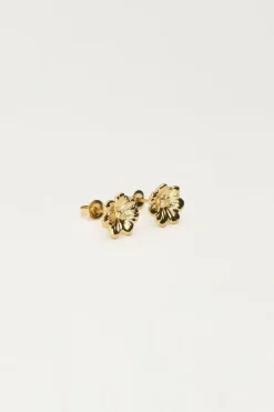 Island Boucles D'oreilles Avec Fleurs