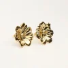Island Clous D'oreilles Avec Fleur