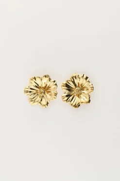 Island Clous D'oreilles Avec Fleur