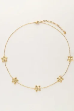 Island Collier Avec 5 Fleurs