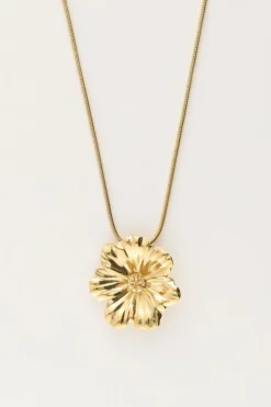 Island Collier Avec Grande Fleur