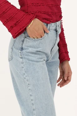 Jean Classique Large Bleu Clair
