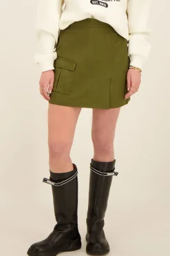 Jupe Cargo Verte
