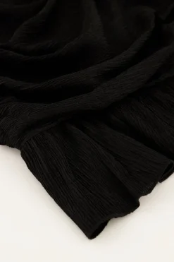 Jupe Courte Drapée Noire