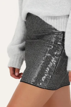 Jupe Noire Avec Paillettes
