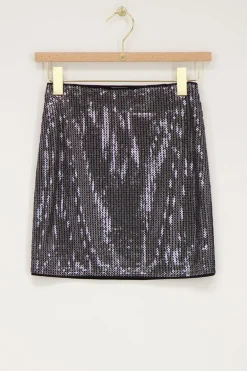 Jupe Noire Avec Paillettes