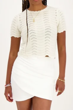 Jupe Tulipe Blanche